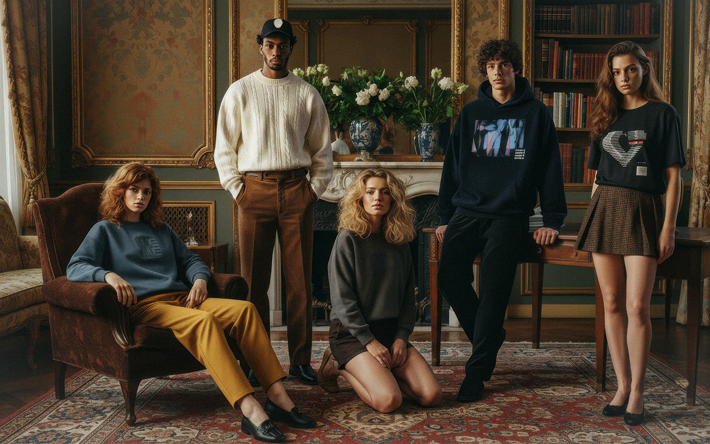 Grant Collection - Group composition showcasing SZN2026 pieces