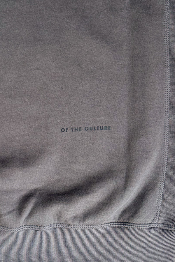 DTOM Phantom Grey Crewneck - Back View